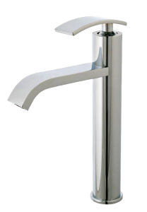 Baru mitigeur lavabo haut chrome