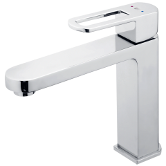 Vito mitigeur lavabo bas chromé