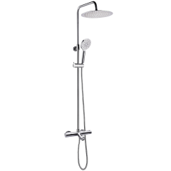 New Oneo colonne bain-douche thermostatique chrome