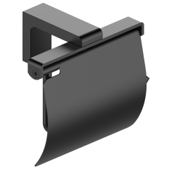 Kissy porte rouleau WC noir