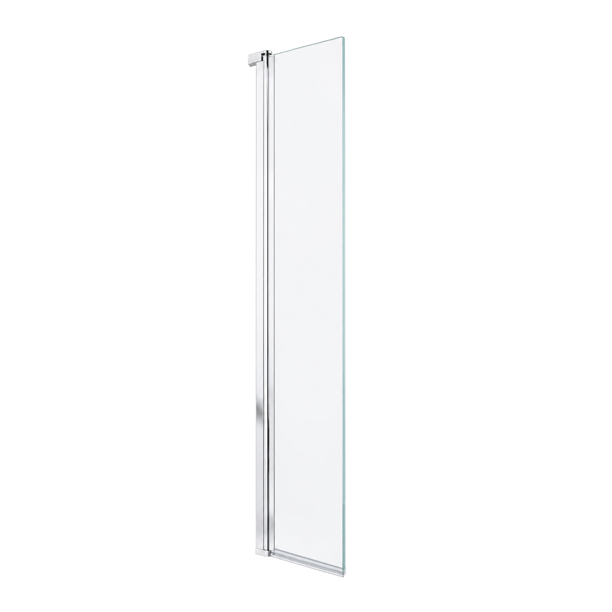 Déflecteur pivotant de 30cm pour paroi de douche de 120 x 200 Chrome