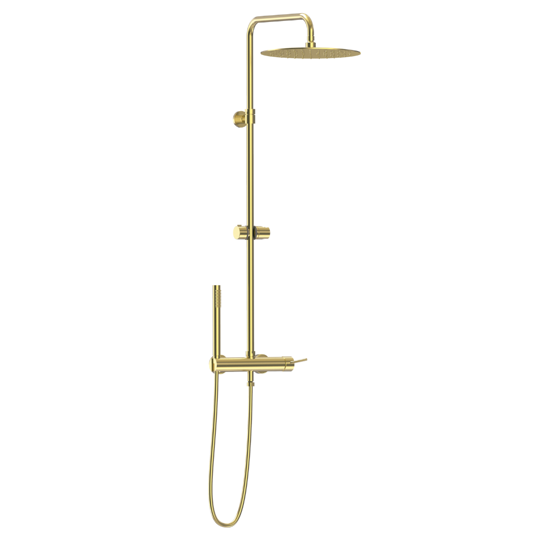 Envol colonne de douche mécanique or brossé 300