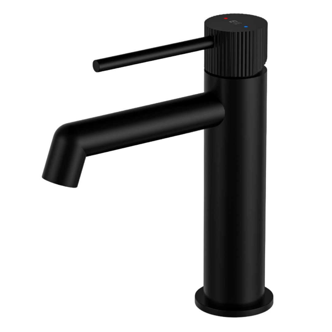 Esseline mitigeur lavabo bas noir