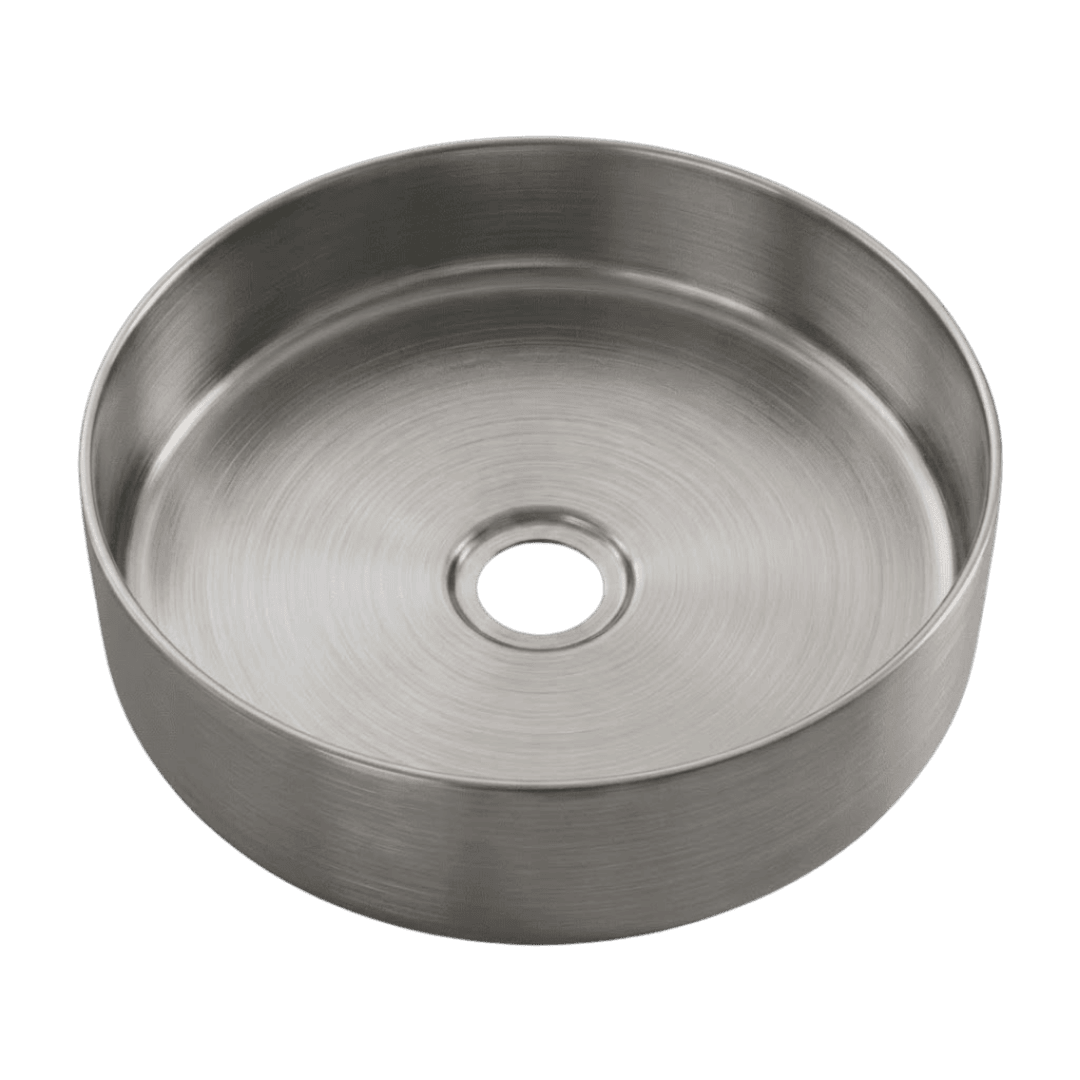 Essenox vasque à poser ronde 37.5cm en inox