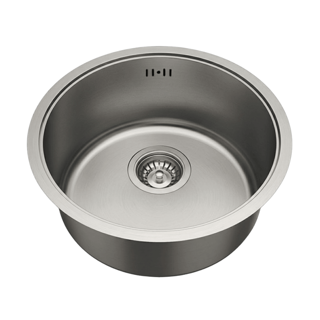 Essenox évier 1 cuve ronde 42.5cm en inox