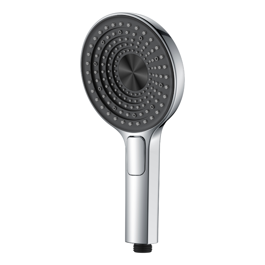 Esserain Douchette ronde 3 jets chrome