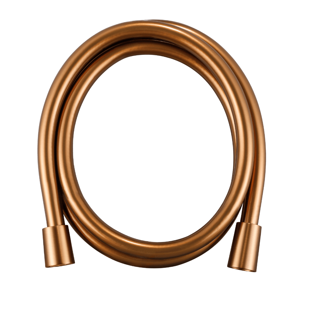 Flexible de douche pvc anti torsion 150 cm cuivre