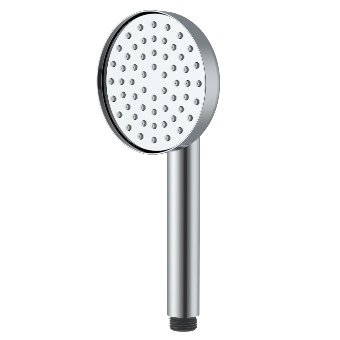 Glossy douchette ronde 1 jet Chrome