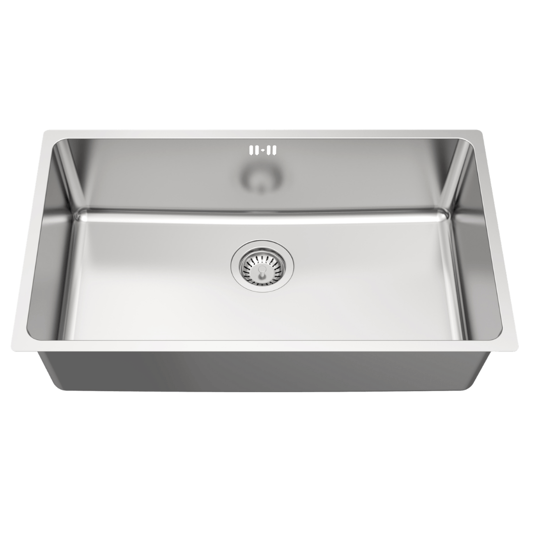 Inoxa évier 1 grande cuve seule 76x44 en inox