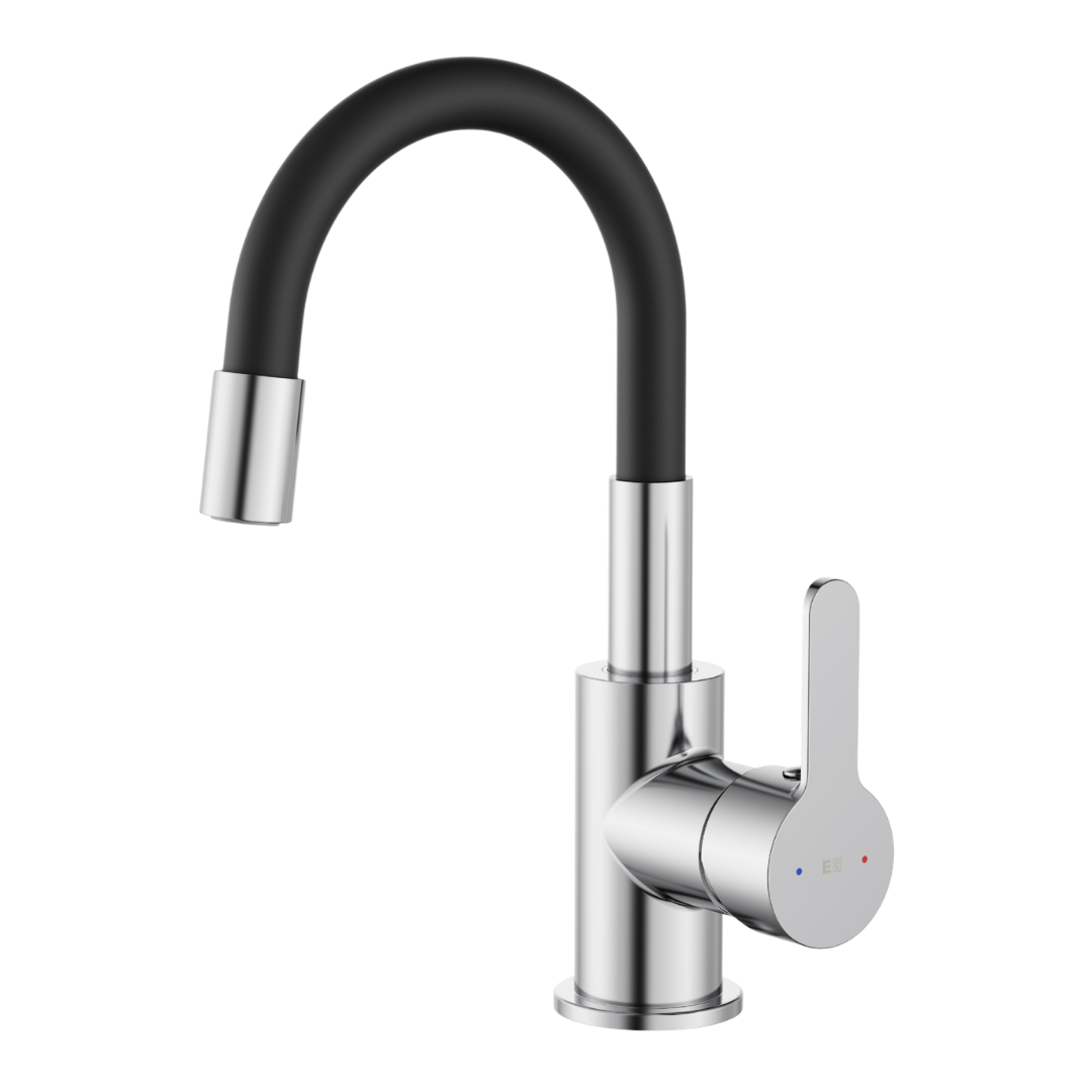 Mémory mitigeur lavabo médian chromé