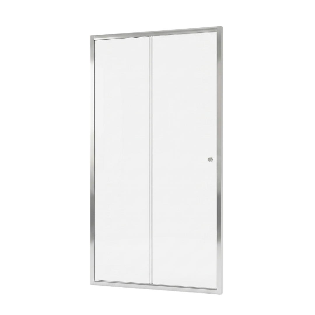 Porte de douche coulissante 100 x 200 Chrome