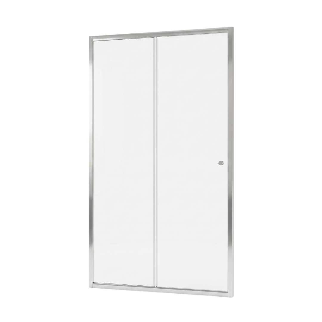 Porte de douche coulissante 120 x 200 Chrome
