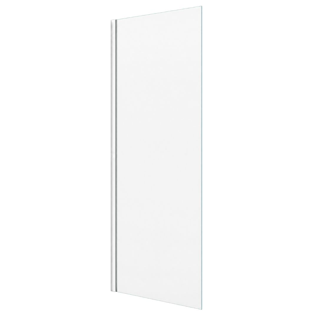 Retour fixe seul de porte coulissante 80 x 200 Chrome