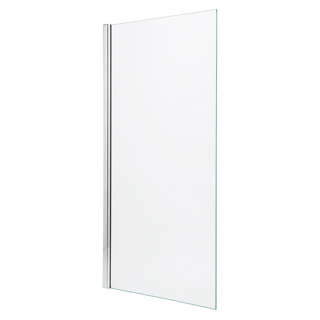Retour fixe seul de porte pliante 90 x 200 Chrome