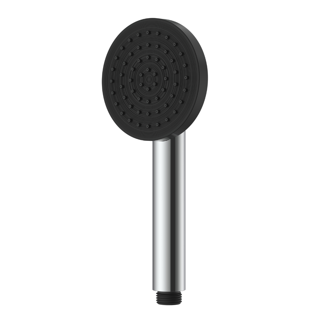 Vinyl Douchette ronde 1 jet Chrome