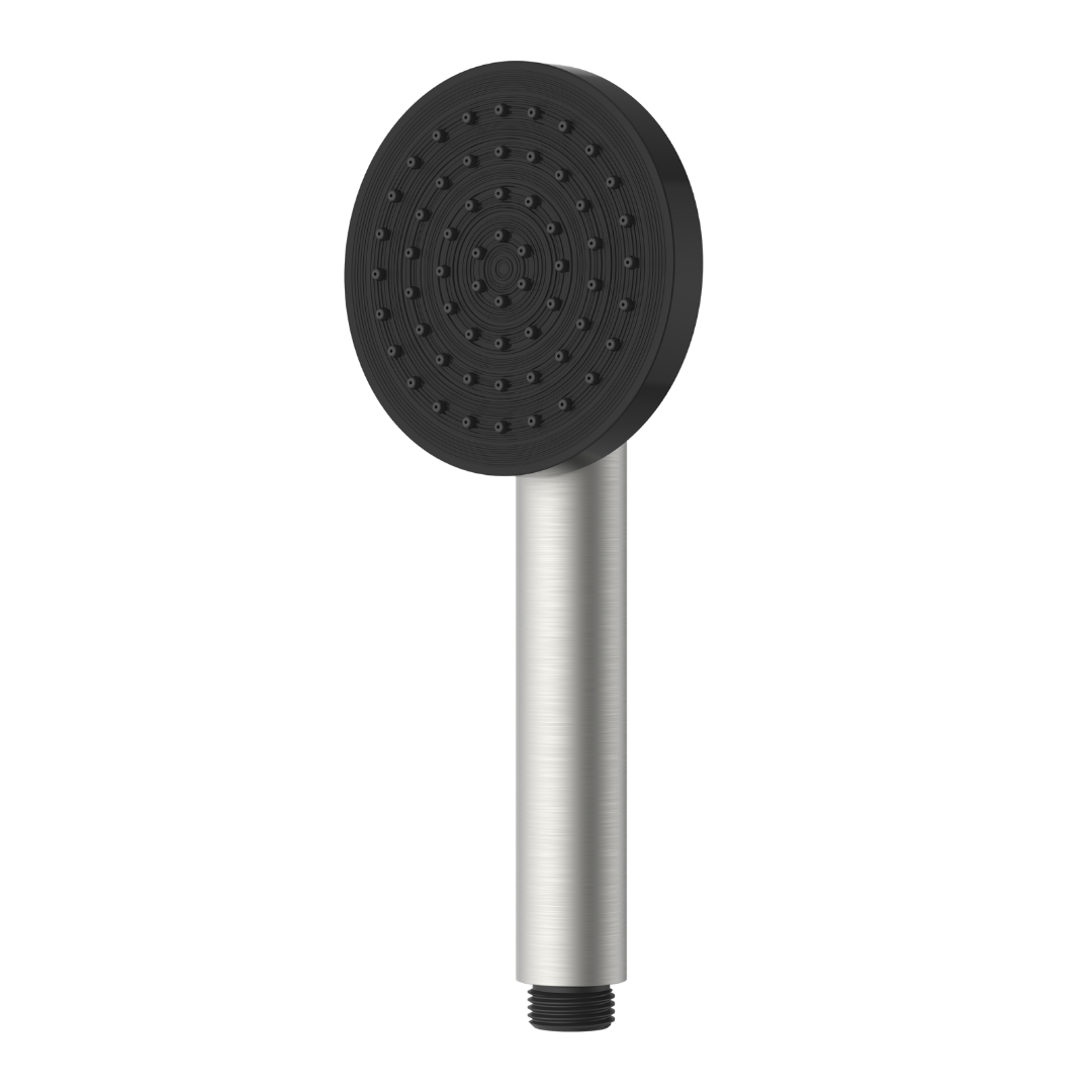 Vinyl Douchette ronde 1 jet Inox