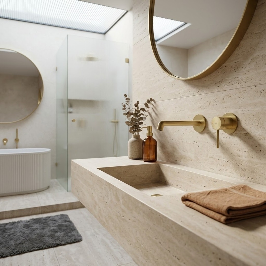 Envie d'une décoration plus orientée vers le minimalisme ? La gamme de mitigeurs de lavabo Envol II est faite pour vous ! 🙌  La version 2 de notre mitigeur lavabo encastré conserve toute l’élégance de sa finition or, chromée et noire, avec un design raffiné, tout en offrant des dimensions pensées pour s’adapter parfaitement à votre vasque ✨  Repensé pour être pratique et plus écologique qu'auparavant, le mitigeur possède un aérateur qui limite la production de calcaire, un cran limiteur qui réduit le débit de 50% ainsi que l'ouverture sur eau froide ! 🌳  Avec le boitier d'encastrement fourni, vous avez tout en main pour sublimer encore plus votre salle de bain 💎  #democratikdesign #essebagno #robinetterie #mitigeur #salledebain #homedeco #bathroomdesign #bathroomdecor