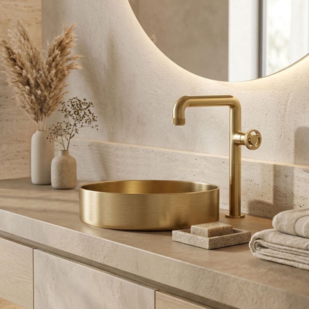 Découvrez le meilleur du style industriel avec la gamme de mitigeurs Factory 🌟   Facile à installer avec son système Essefix (fixation facile sans outil), ce mitigeur possède un aérateur résistant au calcaire qui vous offrira un nettoyage facile ! 🧽  De +, il est disponible en 4 couleurs (chrome, or brossé, gun metal et noir) et 2 tailles pour s'accorder à tous les styles de salles de bain 🌈  #democratikdesign #essebagno #salledebain #robinetterie #mitigeur #bathroomstyle #bathroomdecor