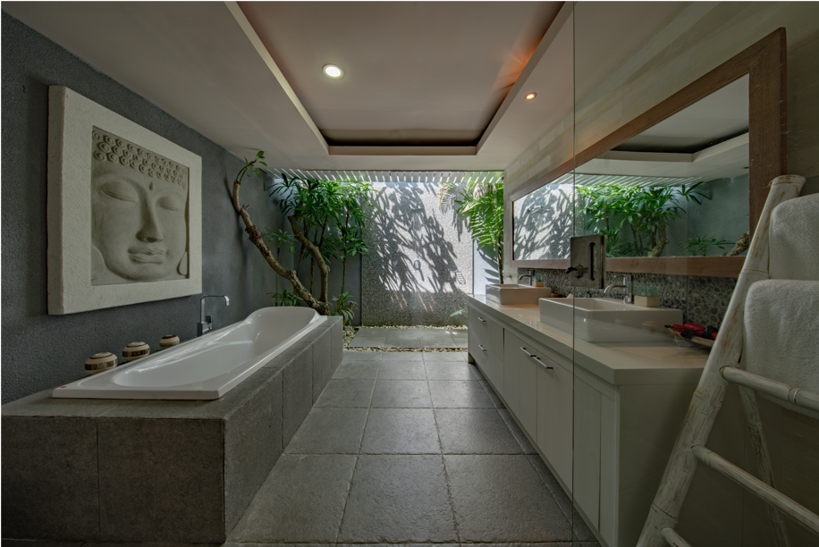 Salle de bain zen
