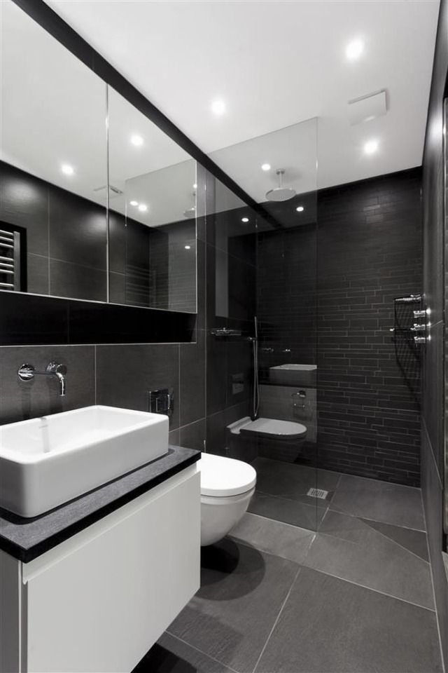 Comment réussir la décoration d'une salle de bains noire ?
