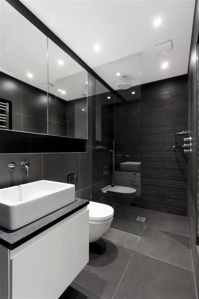 Accessoires salle de bain noir