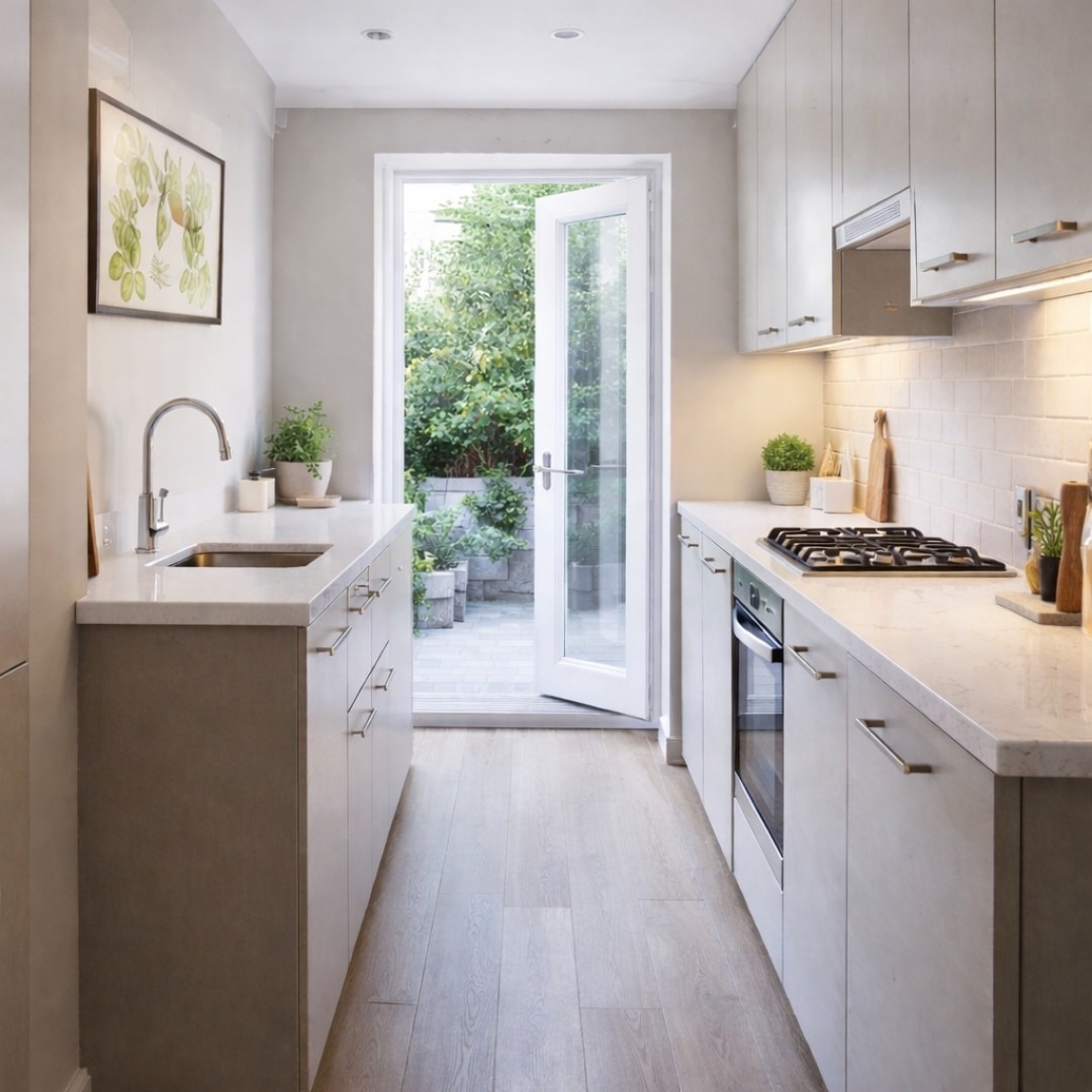 Comment am&eacute;nager une cuisine en longueur et &eacute;troite