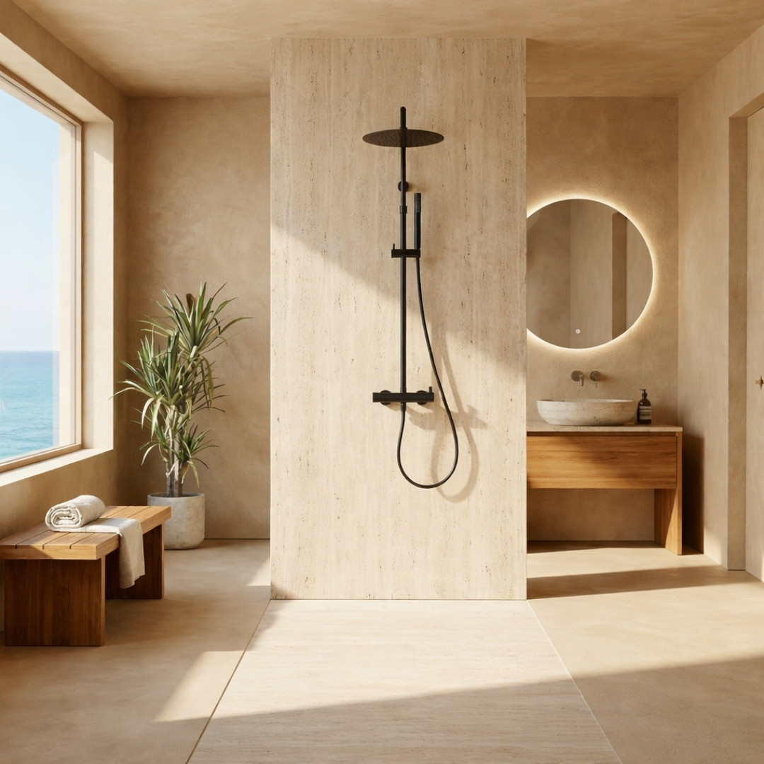 monter une colonne de douche