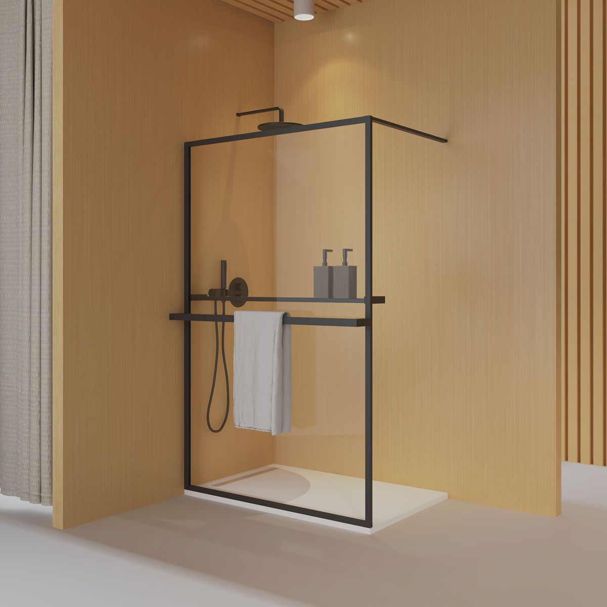 monter une paroi de douche