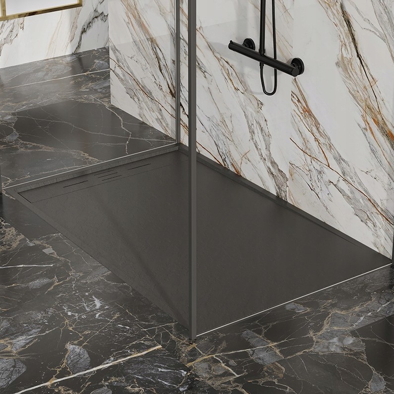 Exemple de receveur antid&eacute;rapant en r&eacute;sine